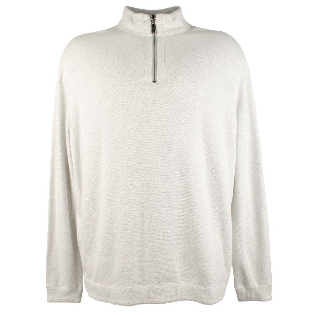 Tommy Bahama Men's 2xb Flipshore Half Zip Lychee Reversible Sweater Sweatshirt